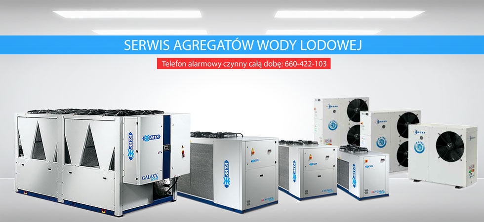Serwis chillerów - agregatów wody lodowej
